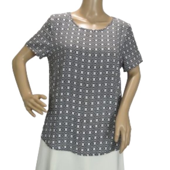 Pleione Geometric Blouse - Picture 1 of 6